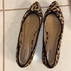 Merona leopard print flats